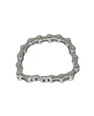 PULSERA CADENA PLATA