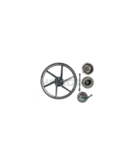 ARO 1.40X17 DEL C110 ELICE(F/ZAPATA 110MM) . PLATA ALUMINIO