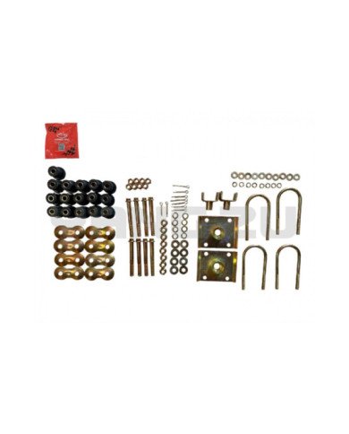 ABRAZADERA DE MUELLE CARGUERO COMP.(INT.60MM/L.T148MM/GROSOR13.5MM/LLAVE 17MM)