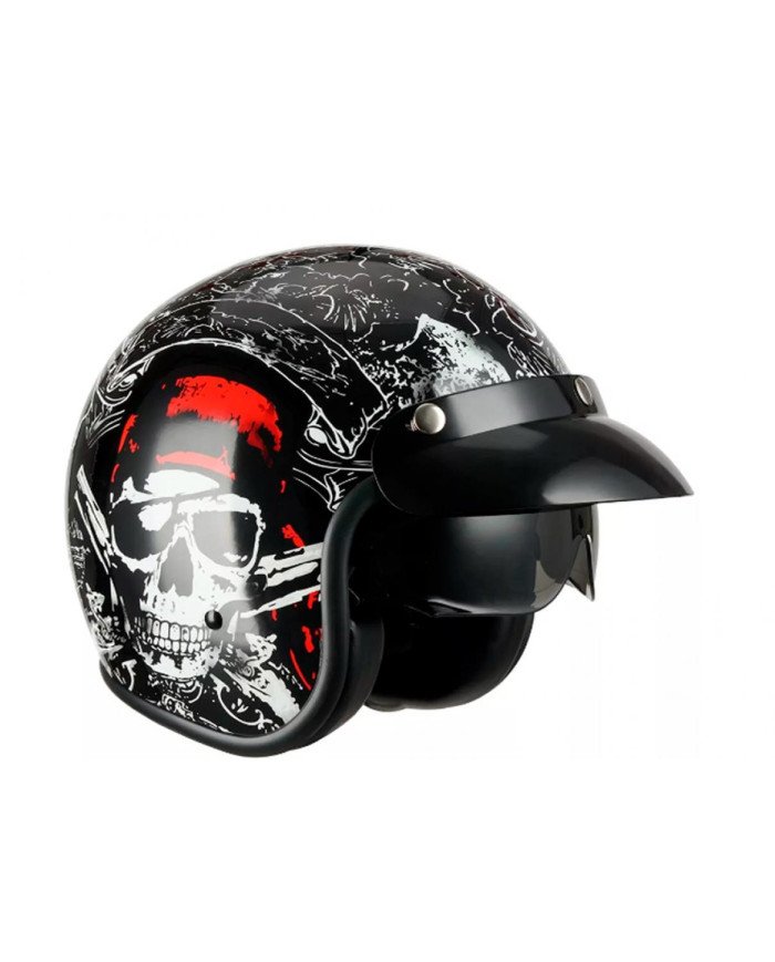 CASCO AVIATOR SKULL KIGCOL