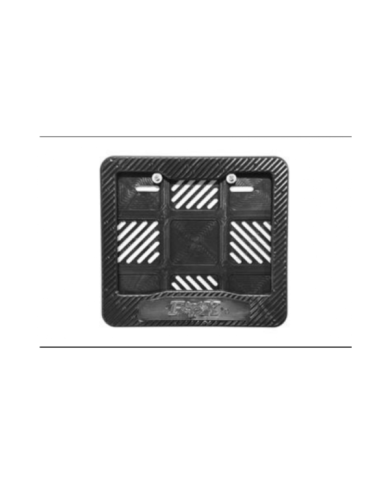 PORTA PLACA PLASTICO GRANDE FOX
