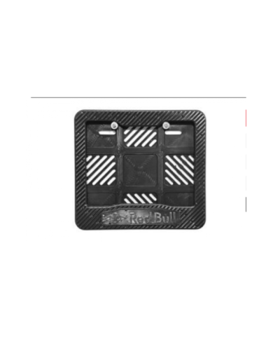 PORTA PLACA PLASTICO GRANDE REDBULL