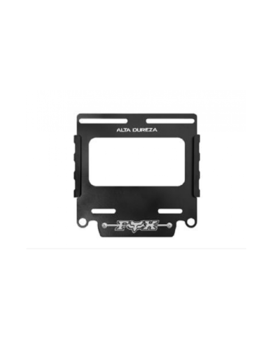 PORTA PLACA GRANDE INOX NG FOX