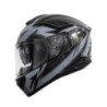 CASCO INTEGRAL D/VISOR JHM802 EVOLVE NG/MATE GRIS L