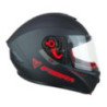 CASCO FIBRA GIGA CHROMA RED MATT TALLA XL