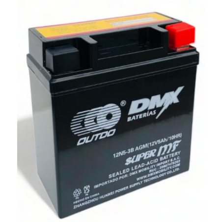 BATERIA 12V 12N5-3B SECA OUTDO (YB5L-BS)