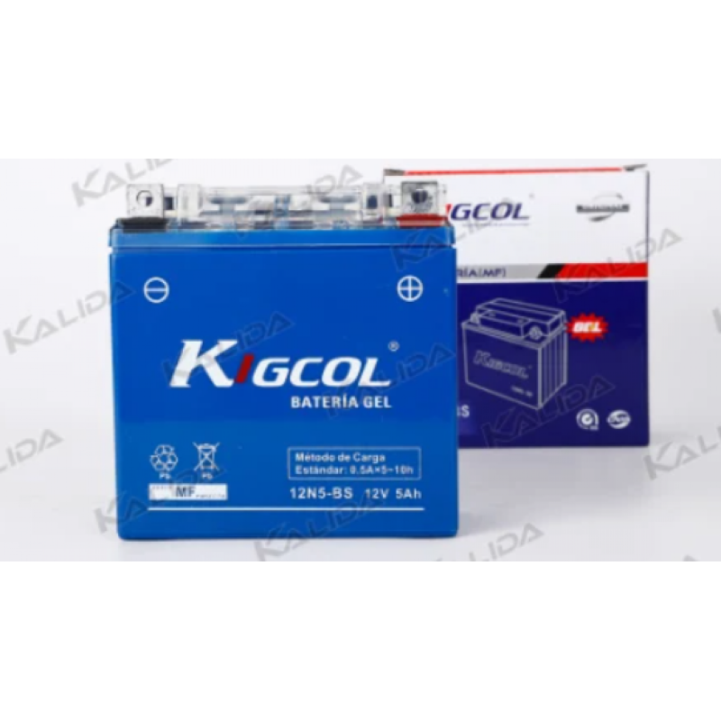 BATERIA 12N6.5L-BS GEL KIGCOL