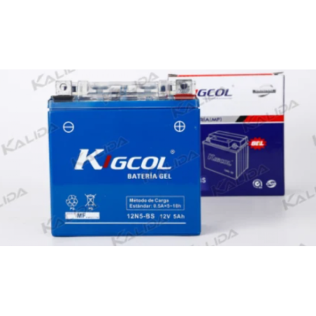 BATERIA 12N6.5L-BS GEL KIGCOL