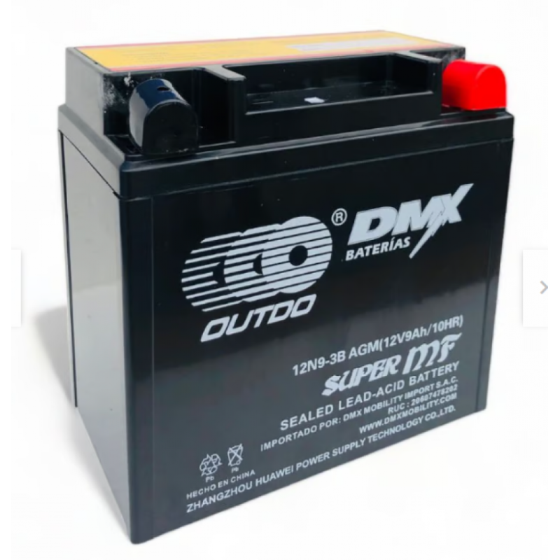 BATERIA 12V 12N9-3B SECA OUTDO (YB9L-BS)
