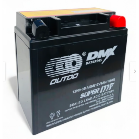 BATERIA 12V 12N9-3B SECA OUTDO (YB9L-BS)