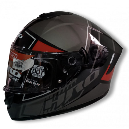 CASCO HRO-518 INTEGRAL D/VISOR BURST