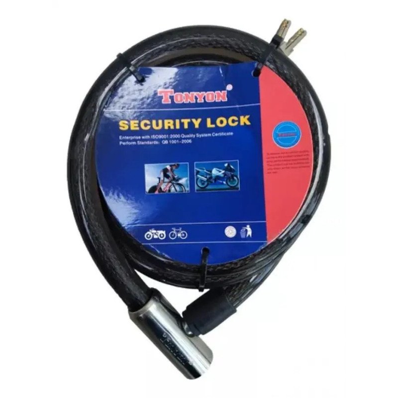 CADENA SEGURO LLAVE TONYON TY476 15X1500MM (20X1500MM)
