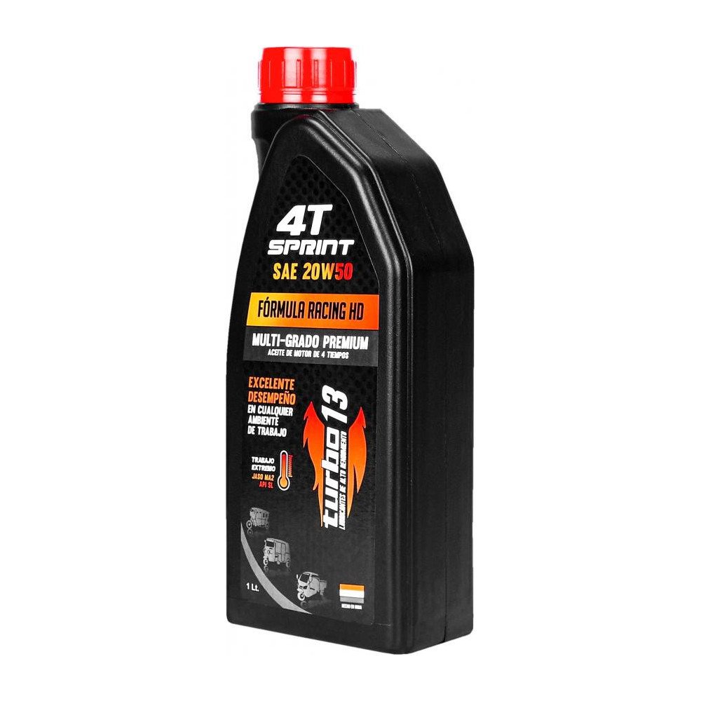 ACEITE MINERAL 20W50 1 LT NEGRO TURBO 13 ARABIA