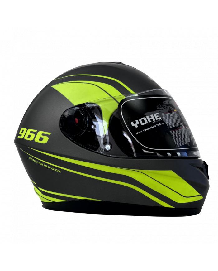 CASCO YOHE INTEGRAL FF966 NG/MAT-RJ/BL-NG/GR L,XL