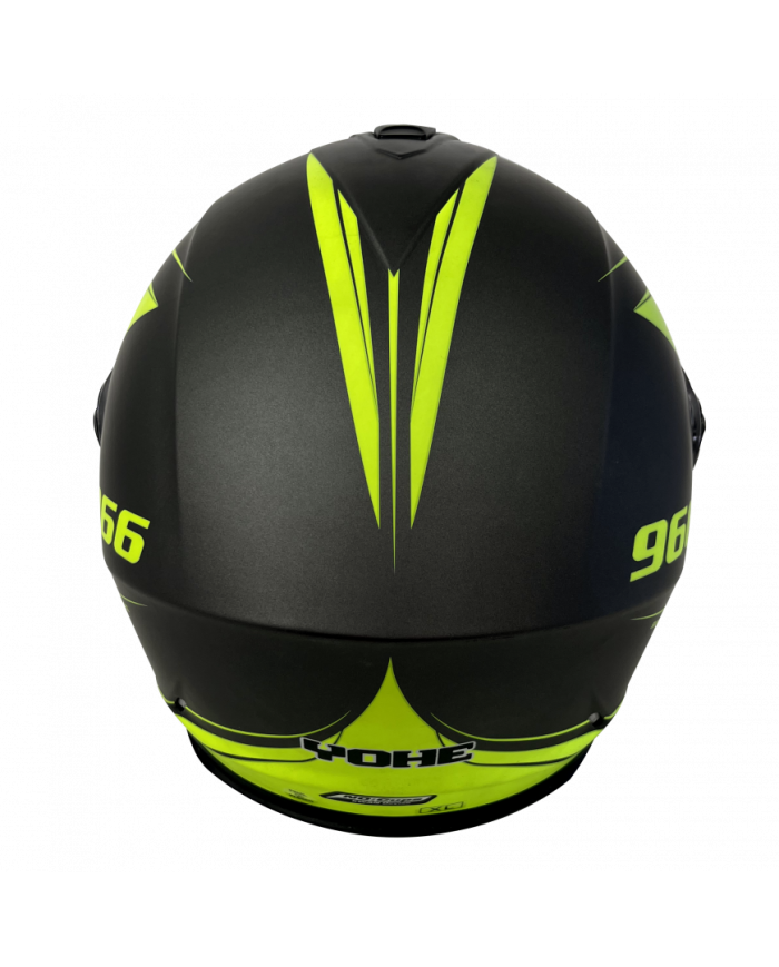 CASCO YOHE INTEGRAL FF966 NG/MAT-RJ/BL-NG/GR L,XL
