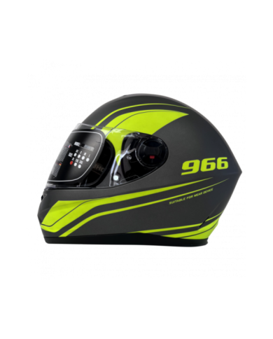 CASCO YOHE INTEGRAL FF966 NG/MAT-RJ/BL-NG/GR L,XL
